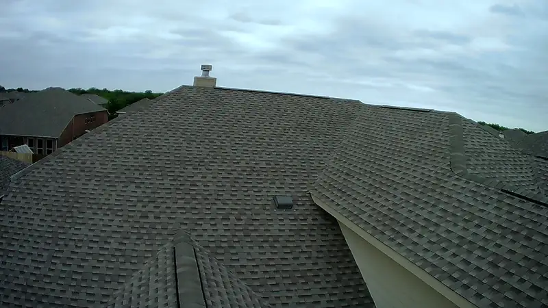 Drone roof inspection — Frisco, TX
