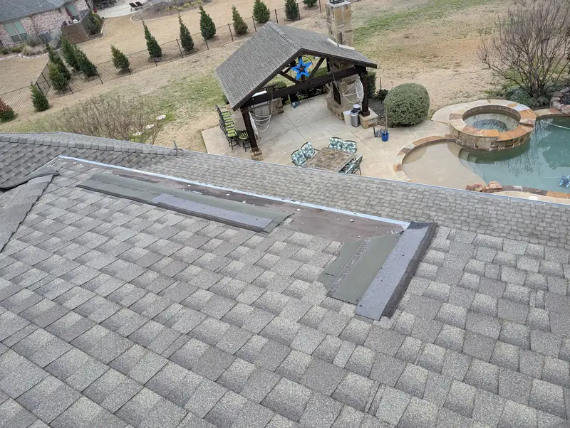 Flashing repair